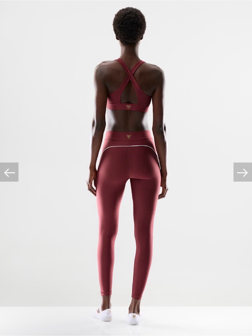 Aritzia Golden LIFE Tiebreak SET! Sports Bra & High-Waist Leggings NWT